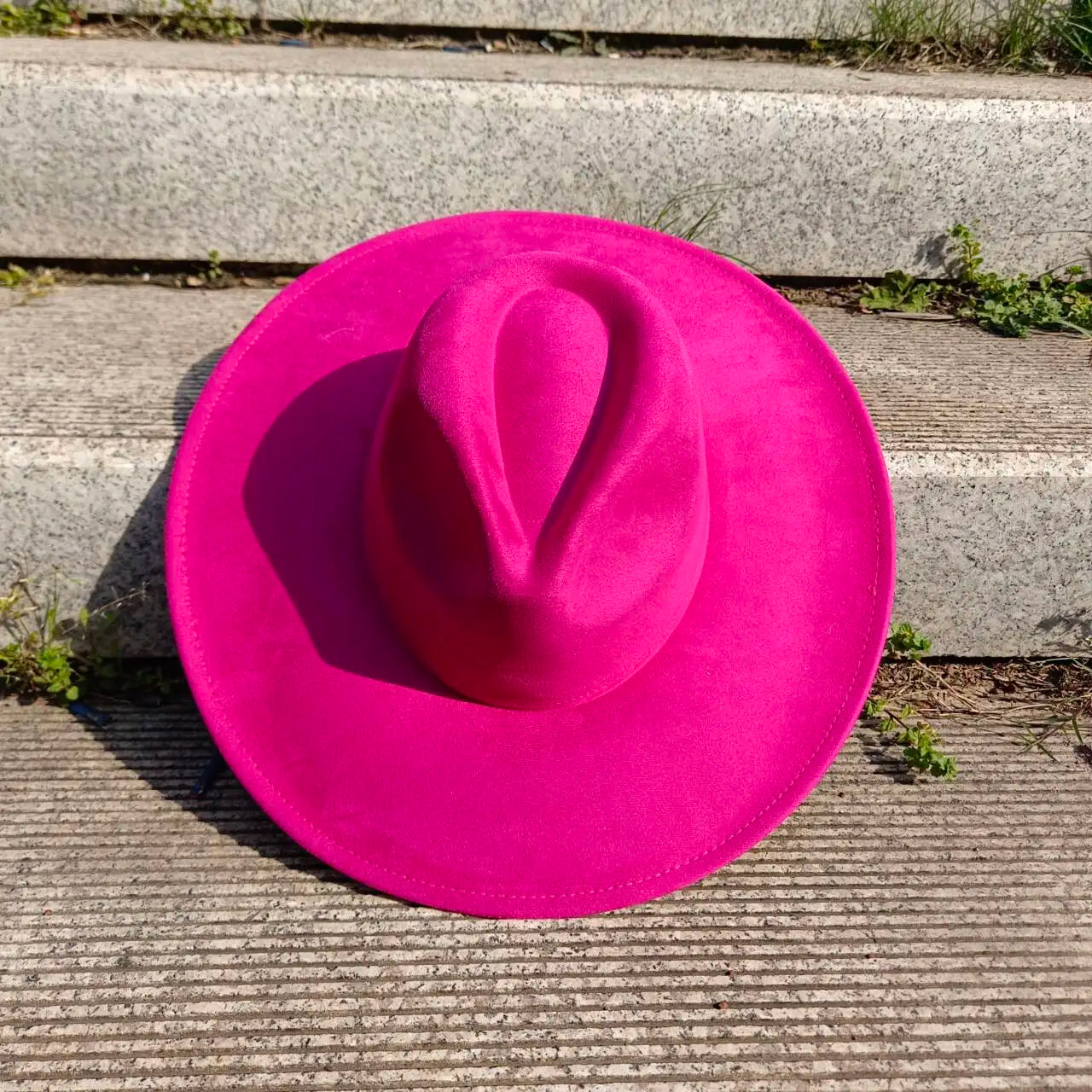 Suede Fedora Hat 9.5cm Wide Brim Suede Hats for Women and Men Hand Sewn Autumn Winter Jazz Hat Fashion chapeau femme шляпа