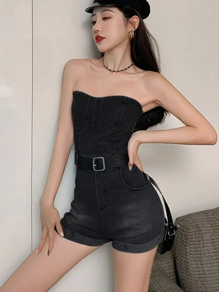 Sleeveless Casual Romper