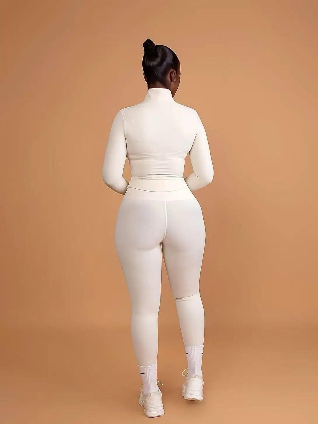 Plus Size Solid Color Jumpsuit for Women, Stretchy Bodycon Romper, Casual & Party Wear