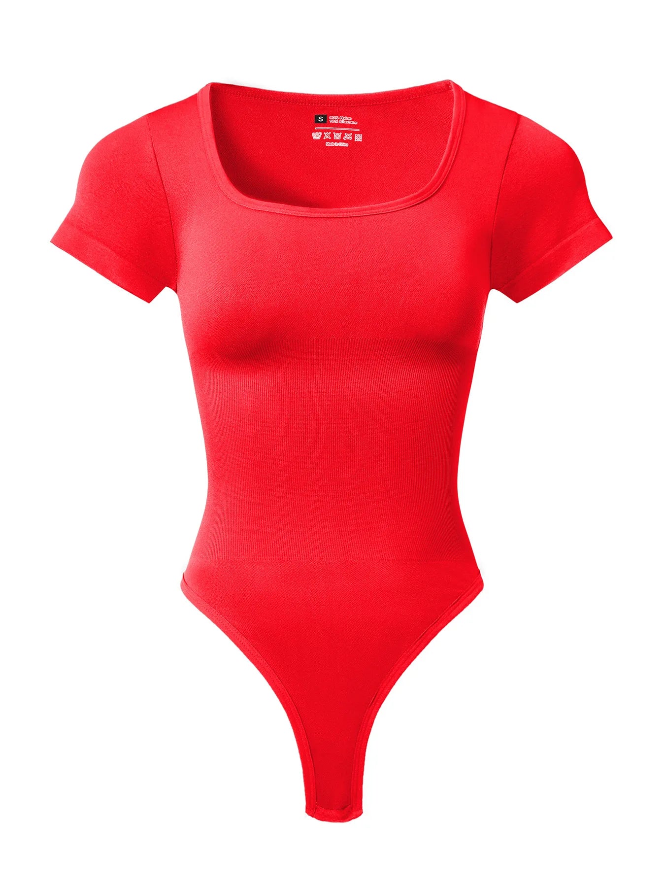 Women Plus Size Yoga Jumpsuit Seamless Square Neck T-shirt High Elastic Workout Running Sport Jumpsuit Solid Ribbed Jumpsuit Top