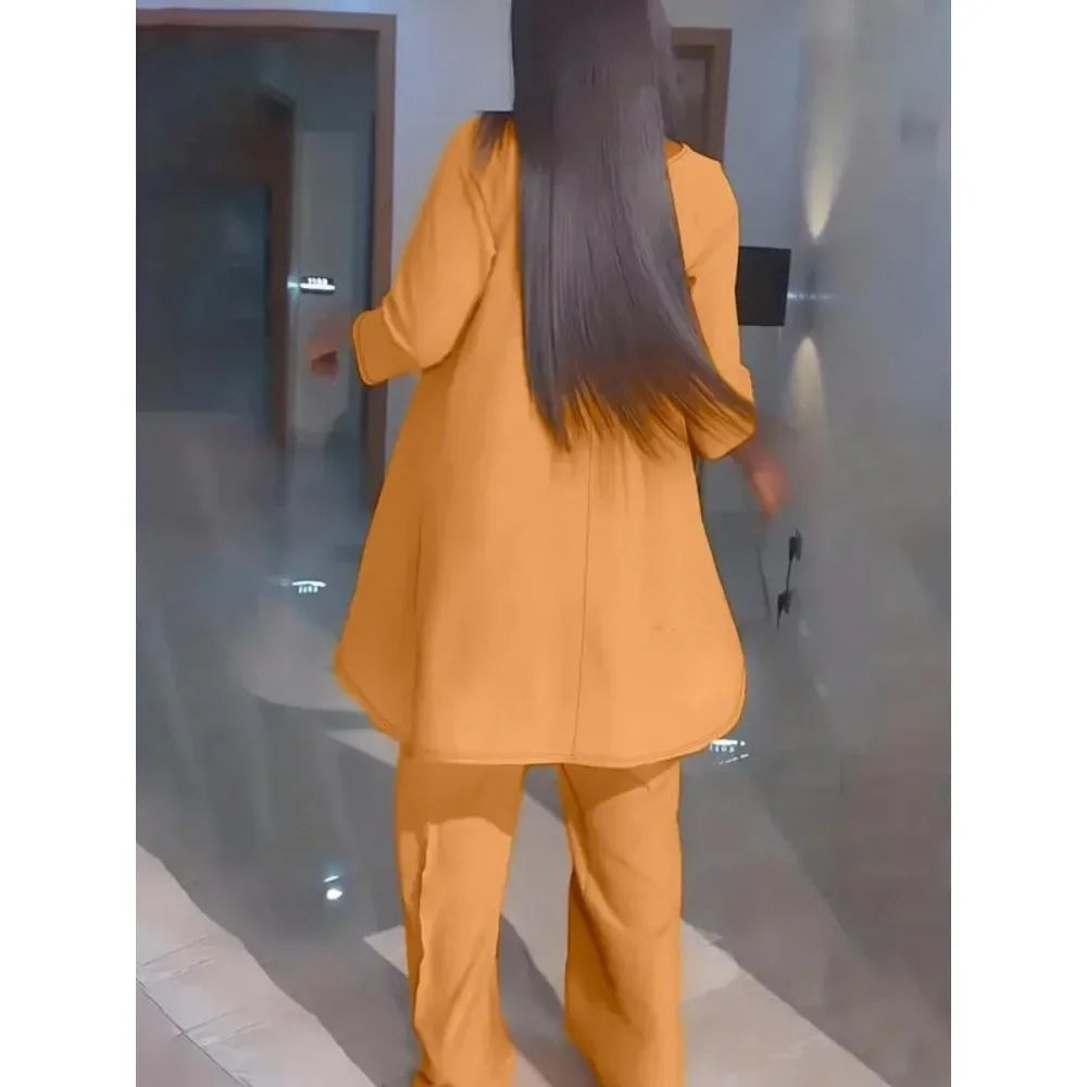 2-piece Solid Color Set