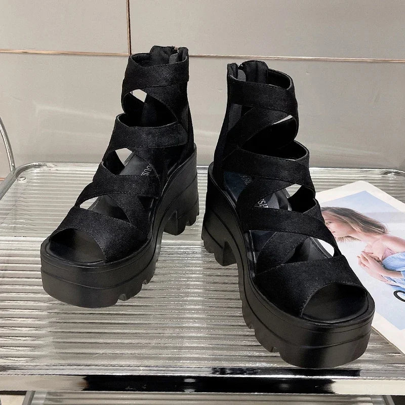 Waterproof Platform Non-Slip High Heels