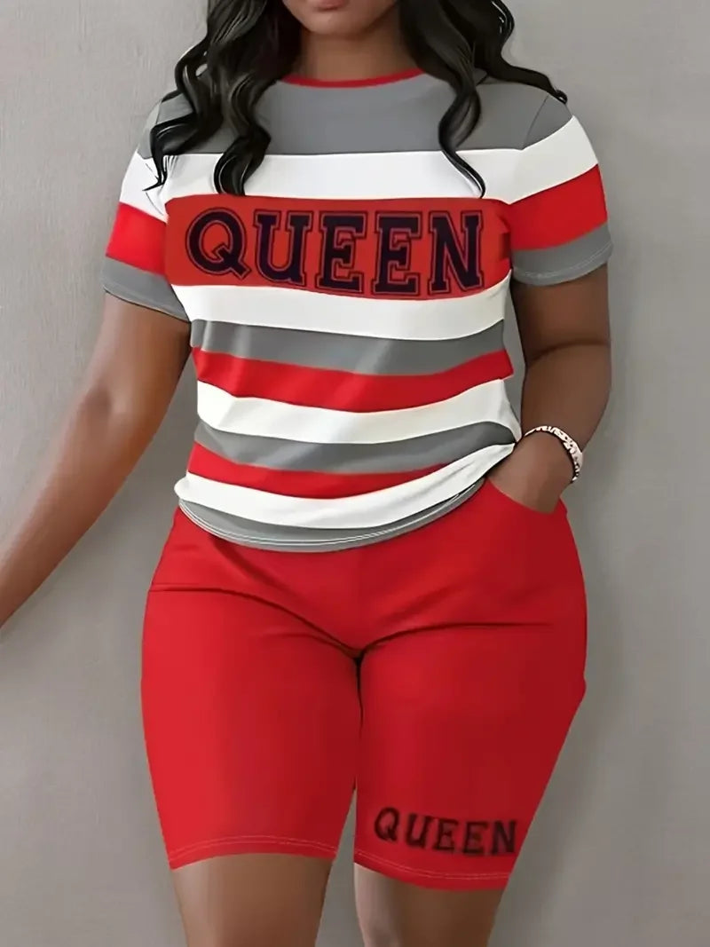 Queen 2 Piece Short Set