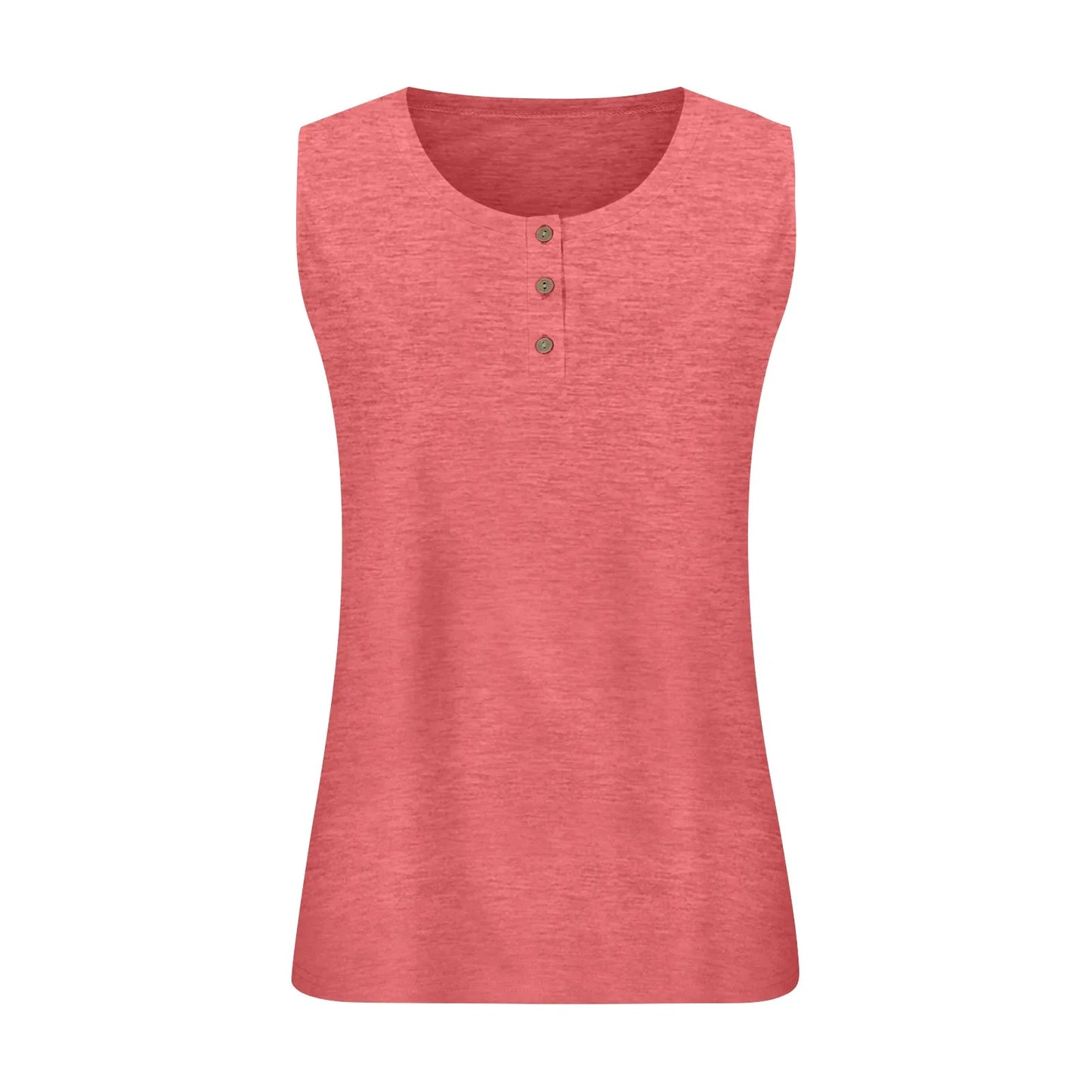 Women Summer Plus Size Sleeveless Casual Solid Color O-Neck T-Shirt Tops Blouse Traf 2024 Mujer Sleeveless T-Shirt Ropa De Mujer
