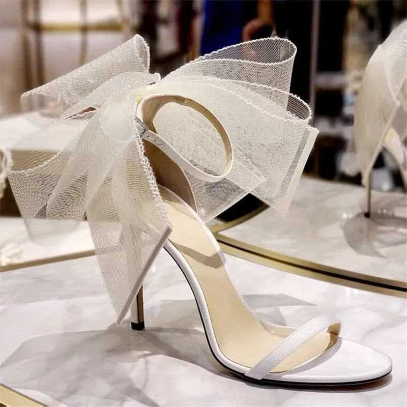 Sexy Big Butterfly-Knot Stiletto High Heels