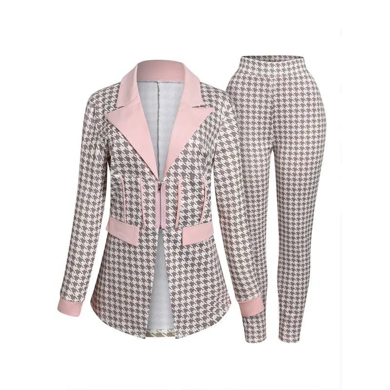 2 Piece Jacket Pants Set