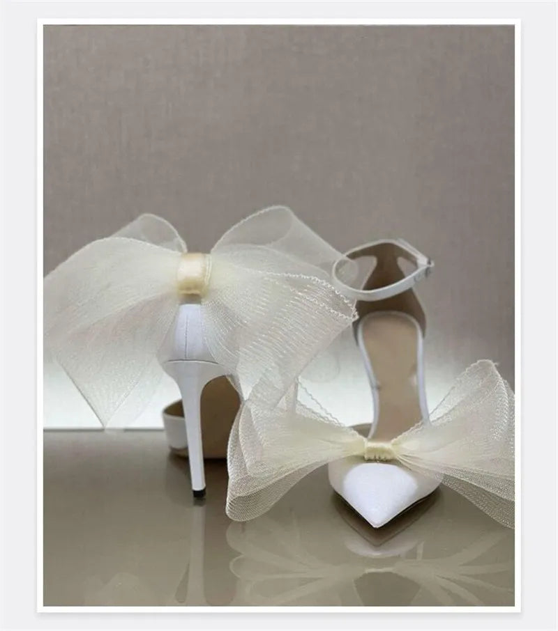 Sexy Big Butterfly-Knot Stiletto High Heels