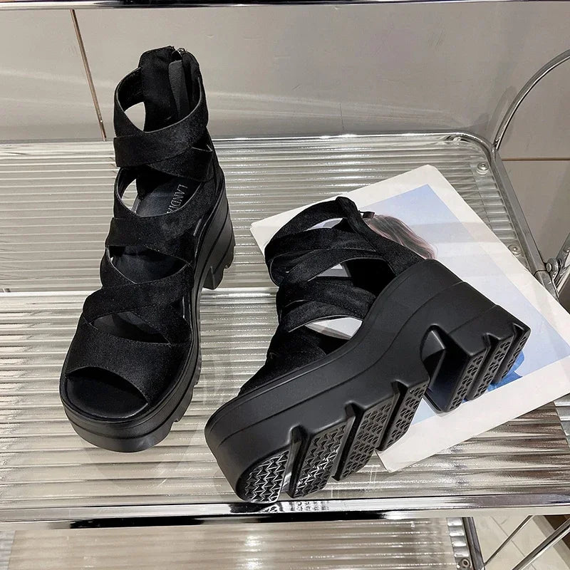 Waterproof Platform Non-Slip High Heels