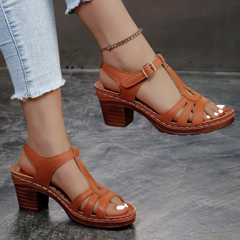 Low Heel Sandals