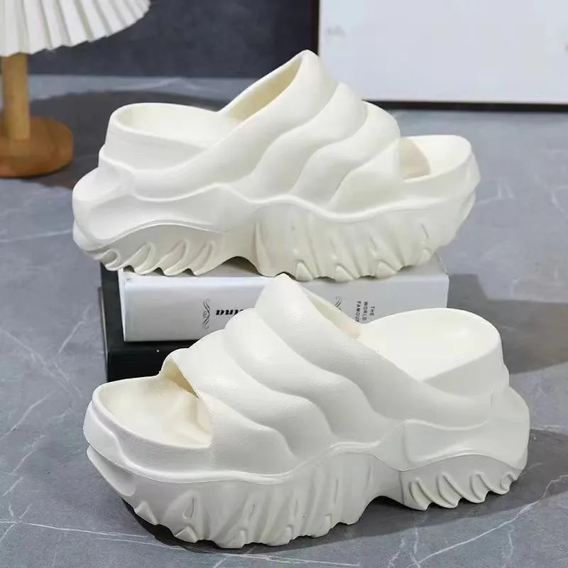 Thick Sole Platform Slippers