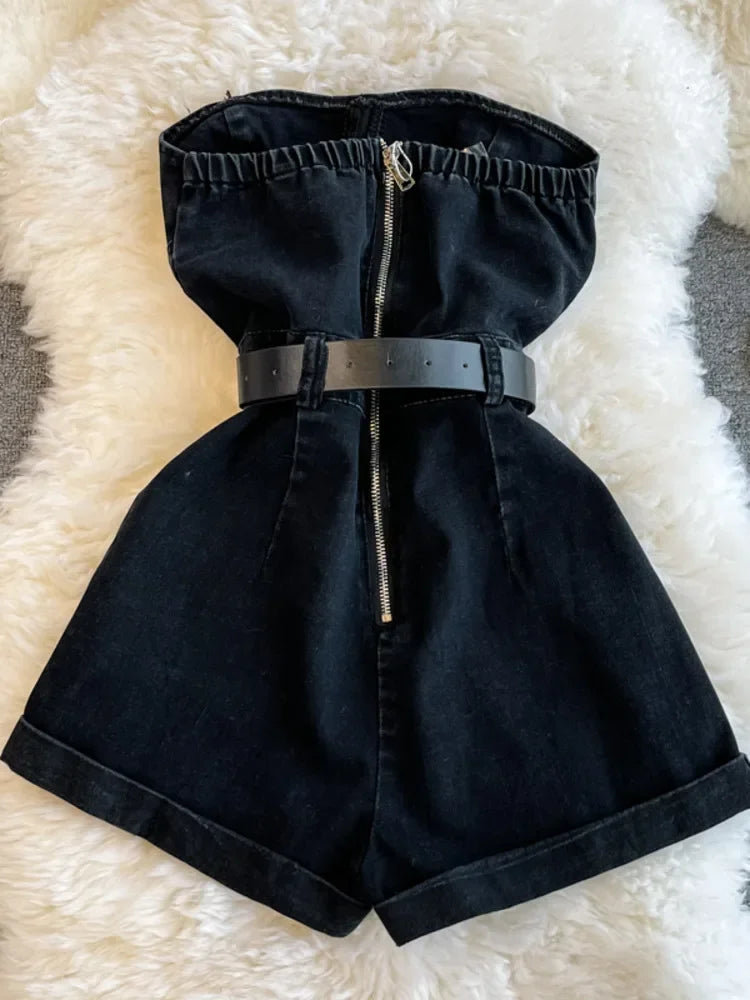 Sleeveless Casual Romper