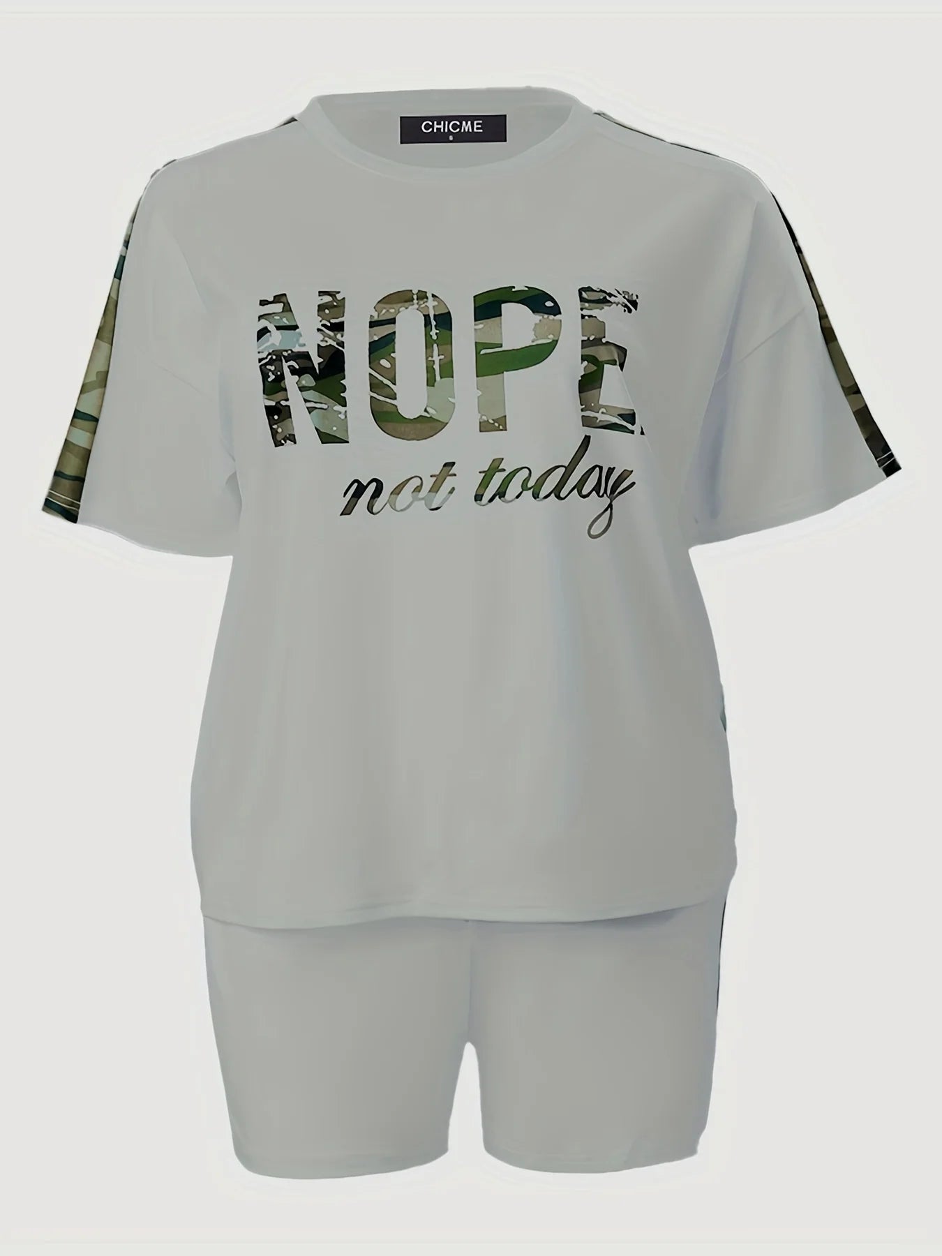 Nope 2 Piece Short Set