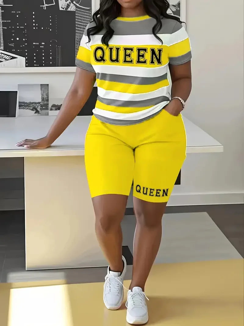 Queen 2 Piece Short Set
