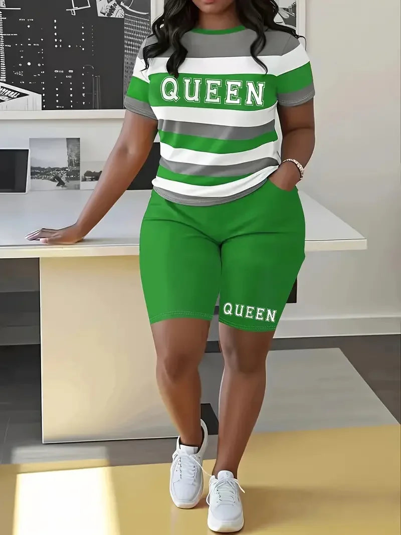 Queen 2 Piece Short Set