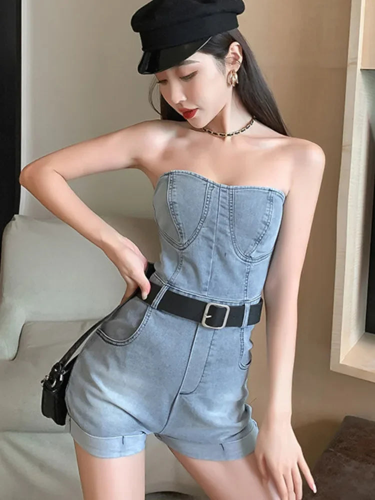 Sleeveless Casual Romper