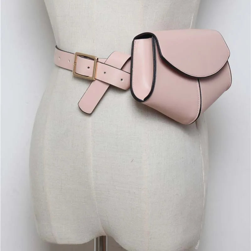 Women's Snake Waist Bag Heart Shaped Belt Bags Brand Designer Fanny Pack PU Leather Crossbody Chest Bag Fashion Small Hip Purse