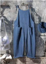 Plus Size Jumpsuit for Women, Loose-Fitting Casual Overalls for All Seasons, Comfortable and Stylish One-Piece