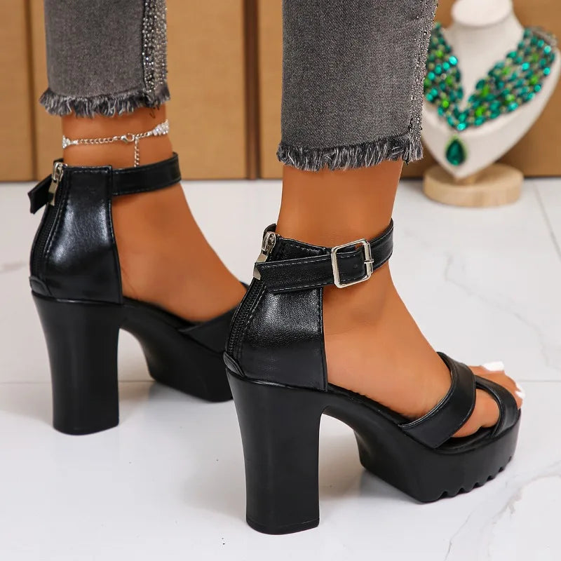 Block Low Heels