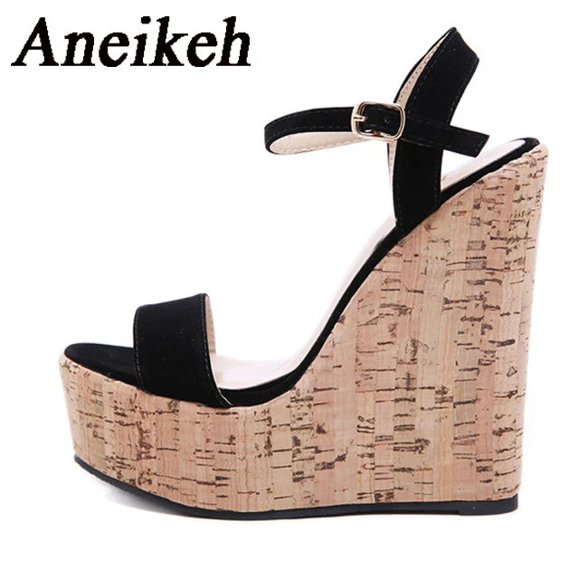 Super High Summer Platform Wedges