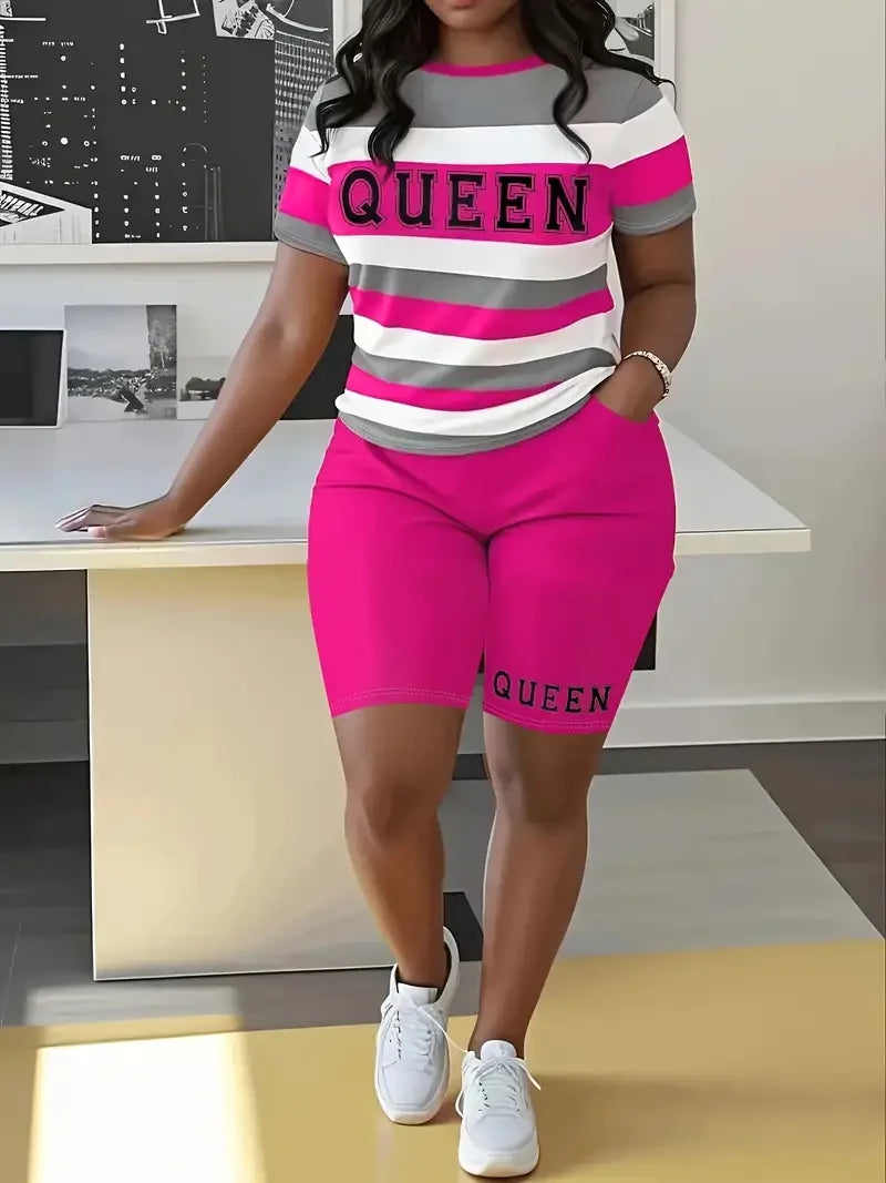 Queen 2 Piece Short Set