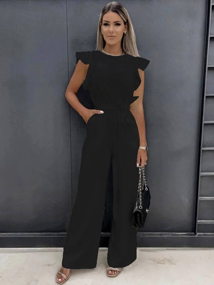 Elegant Woman Romper