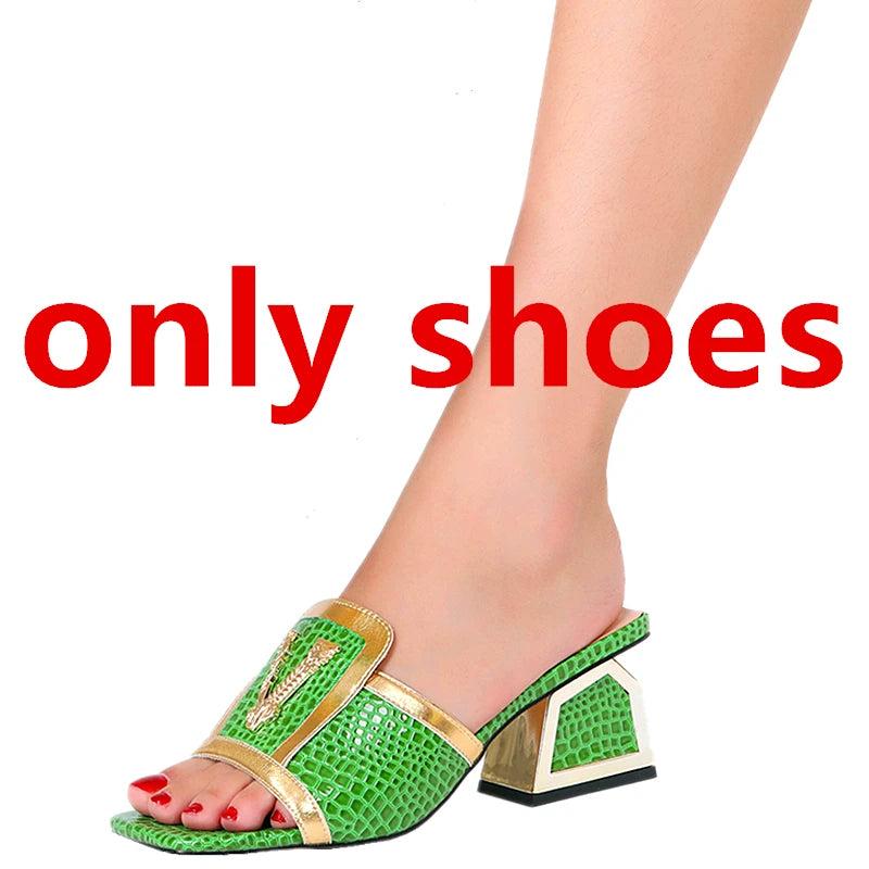 Women's High Heel Dress Sandals with Clutch Purse Set Sparkling Crystal V-Strap Party Sandals for Wedding Evening, Prom Non-Slip