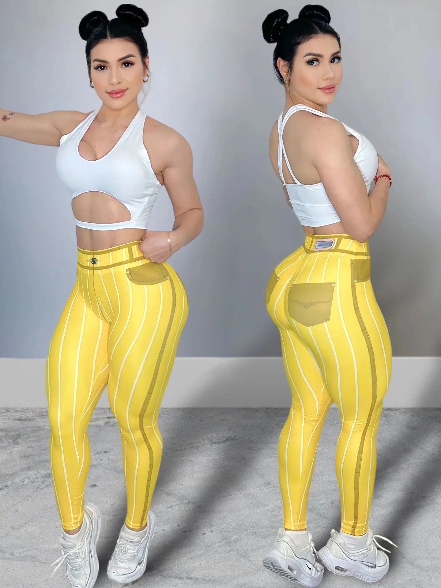 Women High Waist Sports Leggings