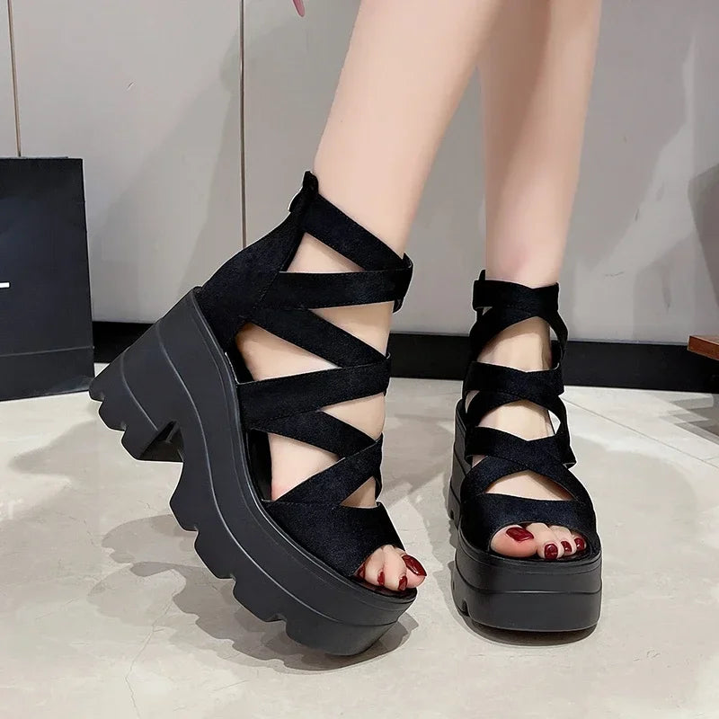 Waterproof Platform Non-Slip High Heels