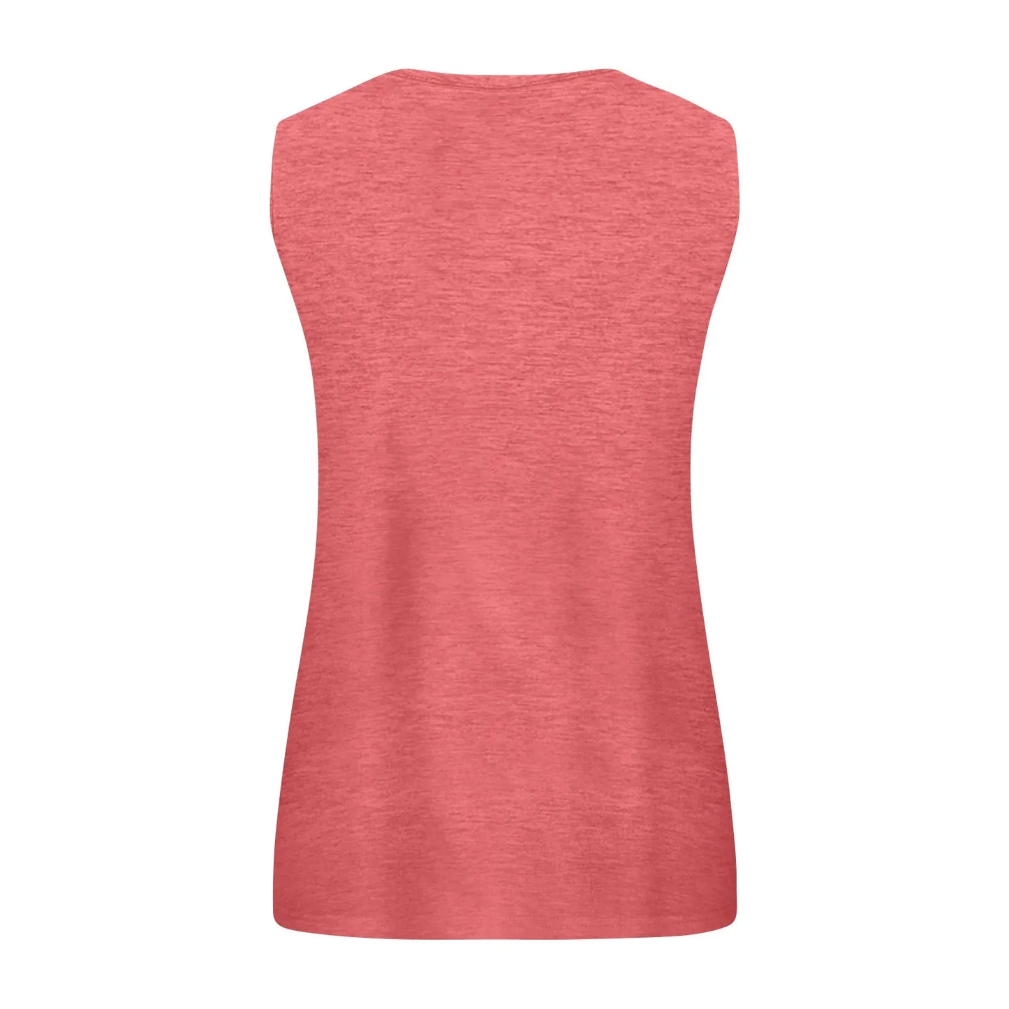 Women Summer Plus Size Sleeveless Casual Solid Color O-Neck T-Shirt Tops Blouse Traf 2024 Mujer Sleeveless T-Shirt Ropa De Mujer