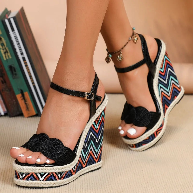Summer Platform High Heel Wedge