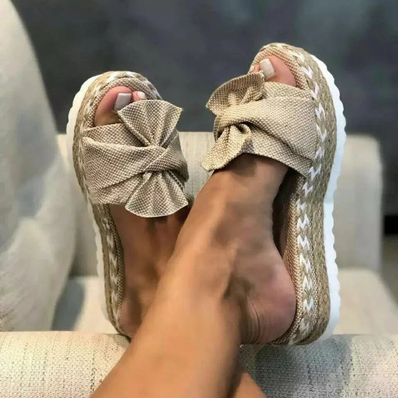 Bow Tie Slippers