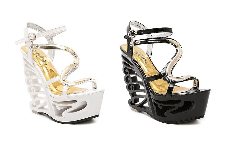 Sexy Unique Style Wedge Heel