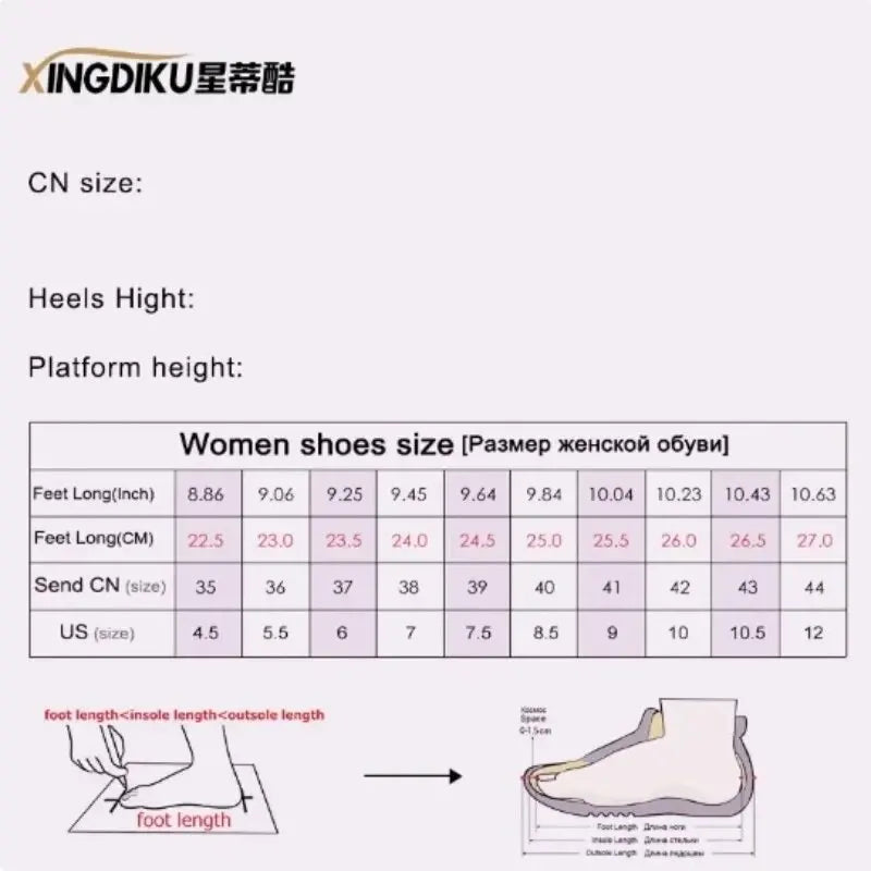 New Round Toe Platform High Heels