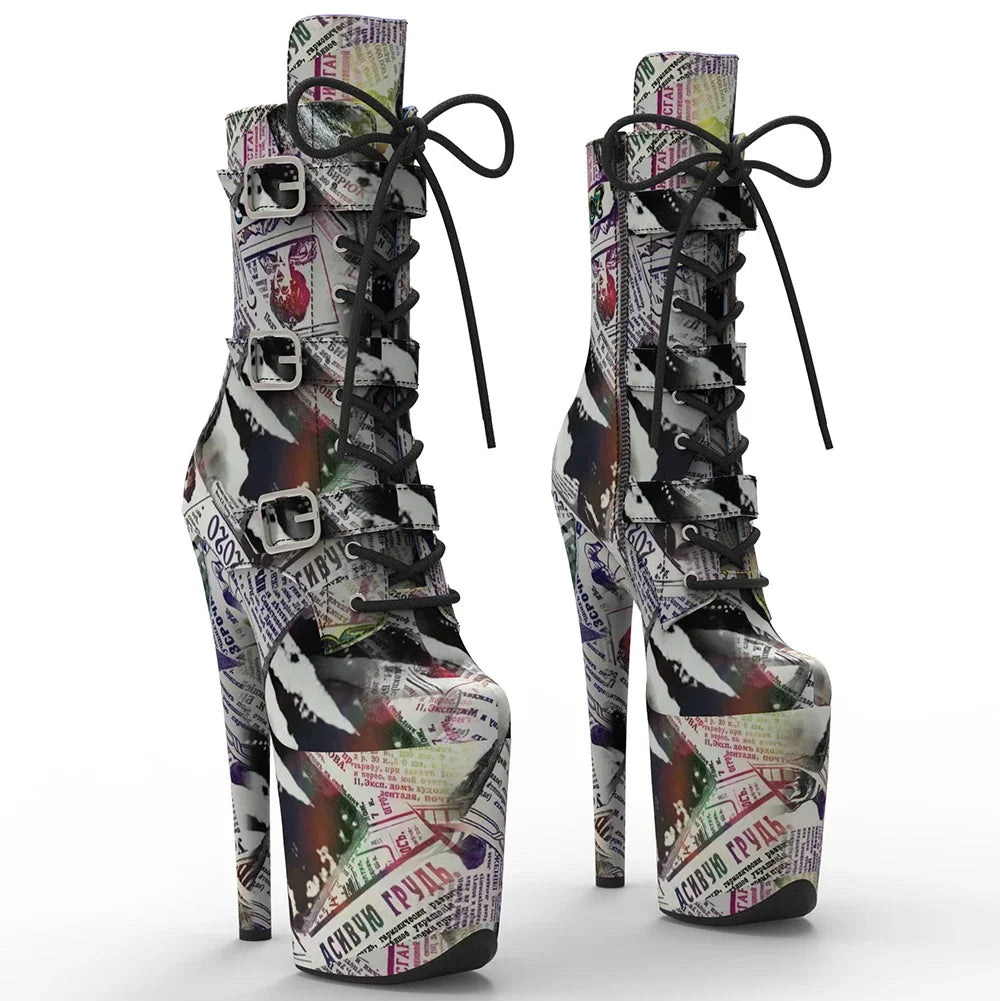 Sexy High Heel Platform Boots