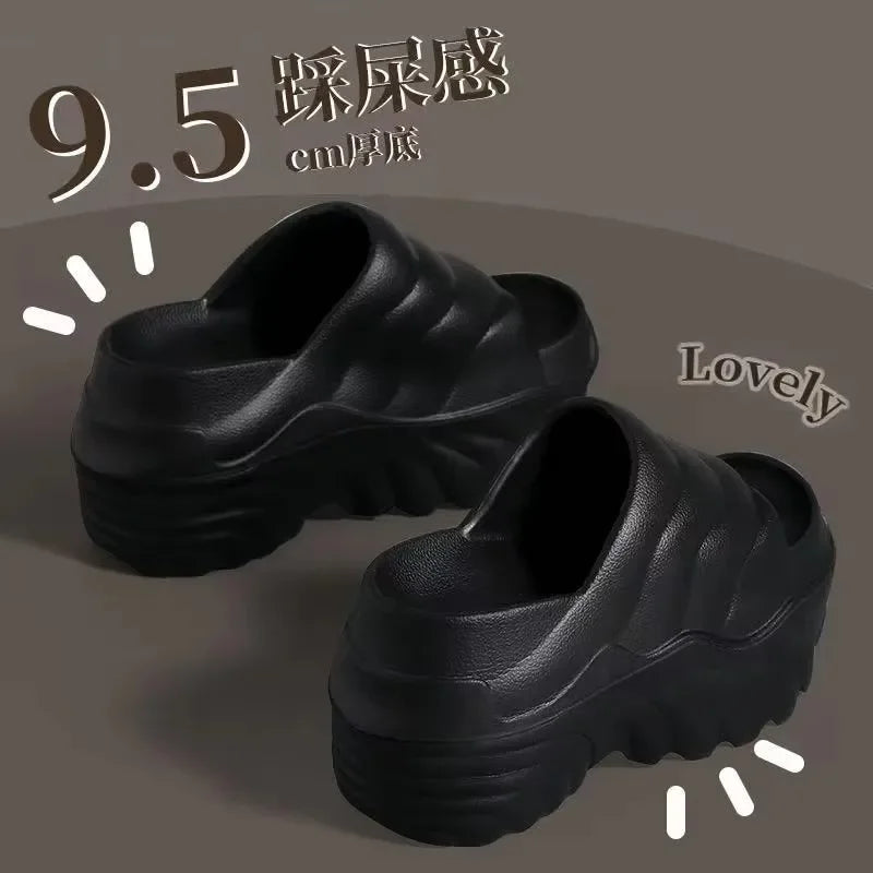 Thick Sole Platform Slippers