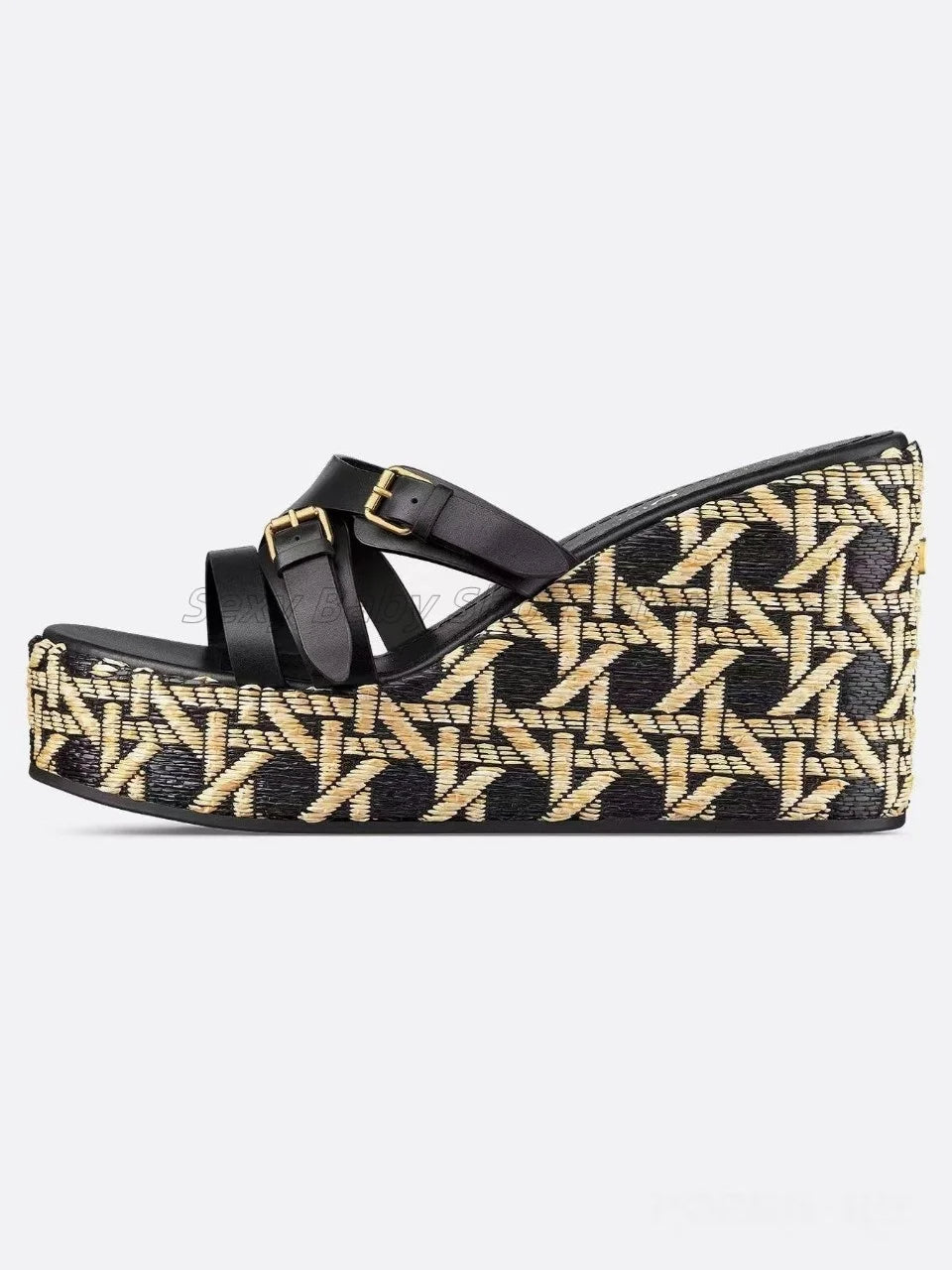 Fashionable Wedge Slipper
