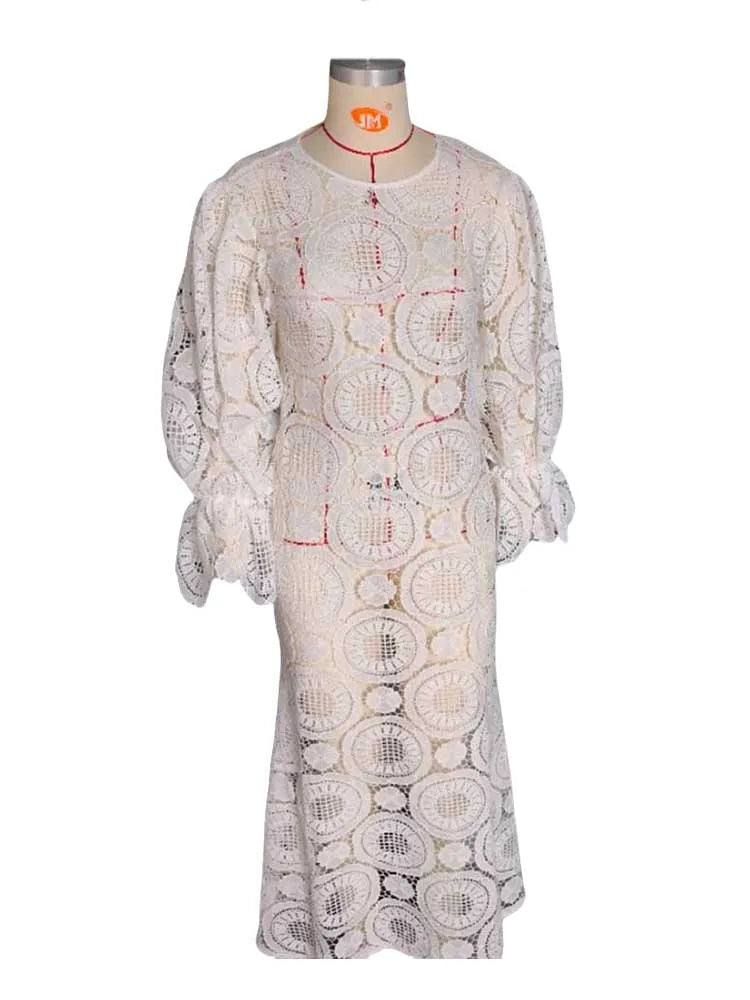 Vintage Hollow Out Gorgeous Dress