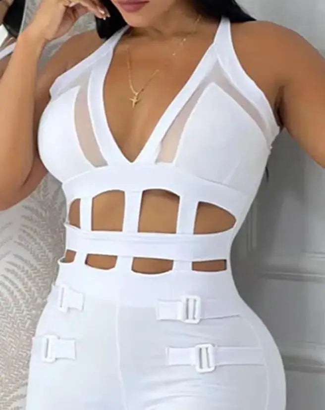 Hollow Stomach Camisole Jumpsuit