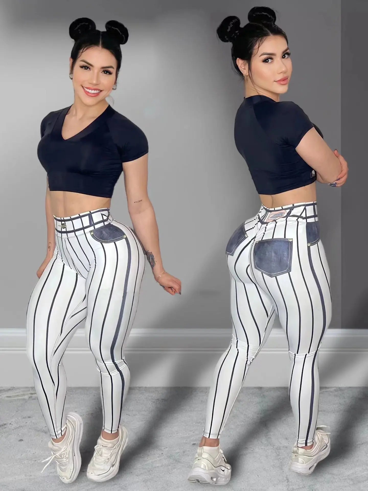 Women High Waist Sports Leggings