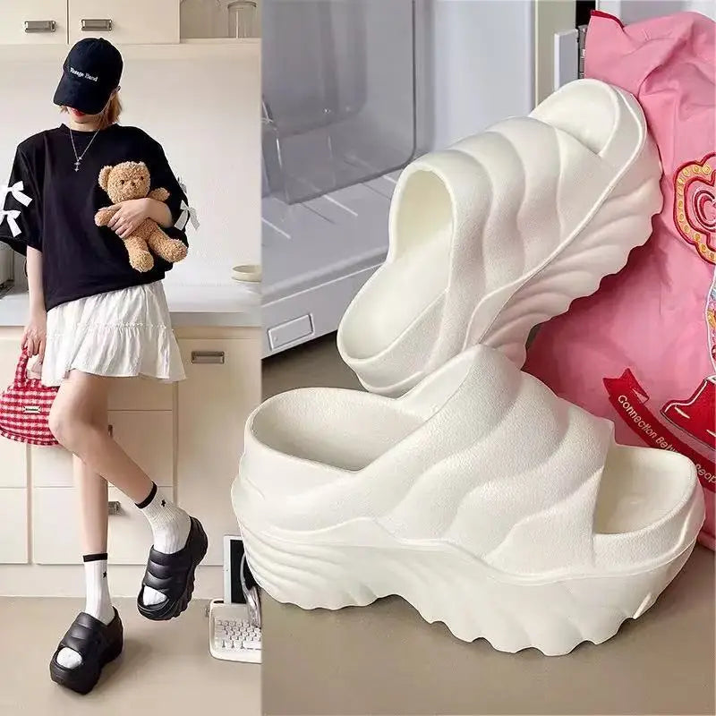 Thick Sole Platform Slippers