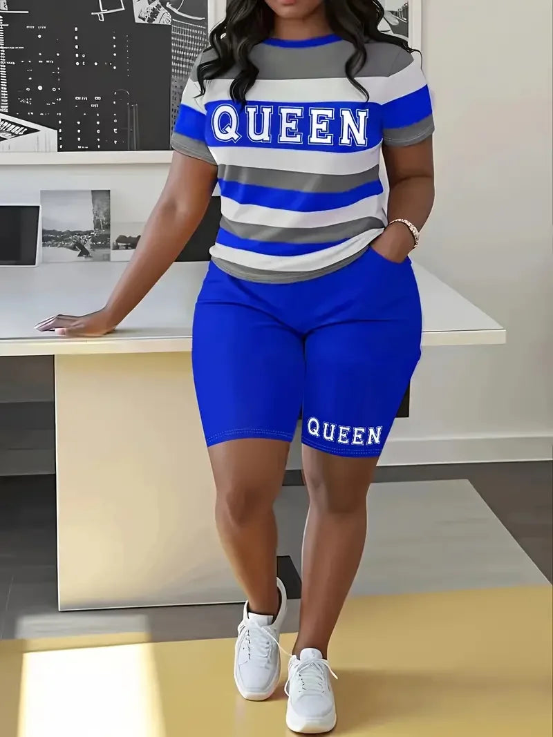 Queen 2 Piece Short Set