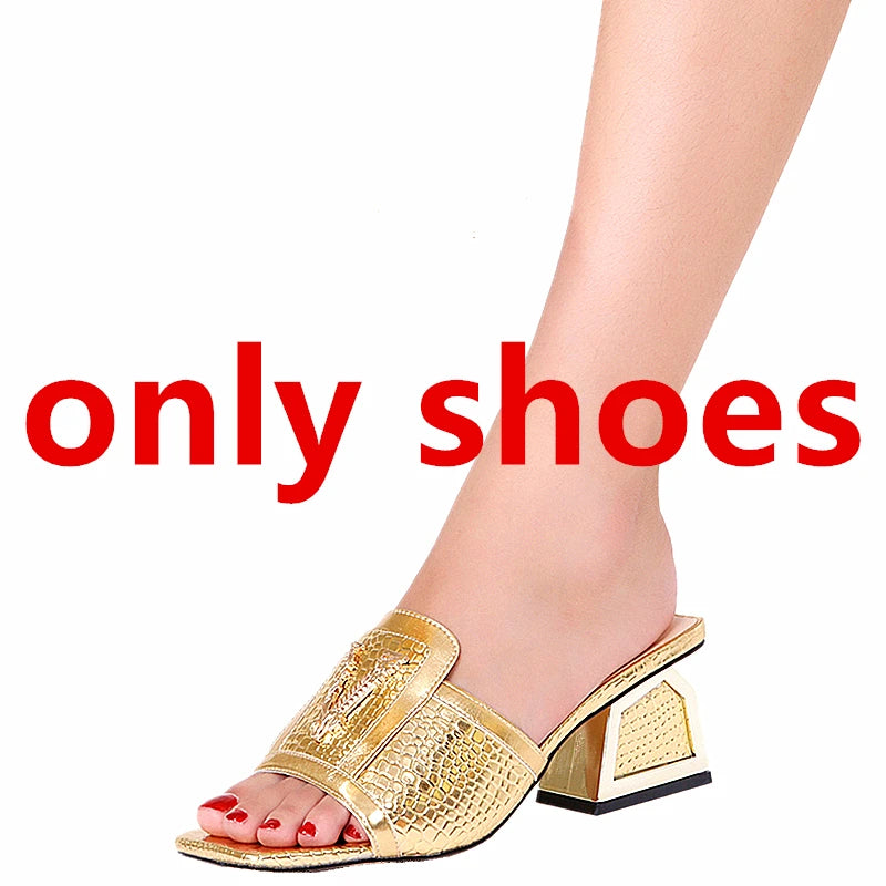 Women's High Heel Dress Sandals with Clutch Purse Set Sparkling Crystal V-Strap Party Sandals for Wedding Evening, Prom Non-Slip