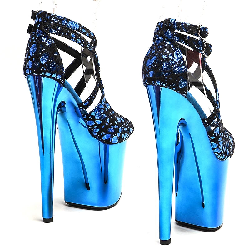 Suede High Platform High Heels