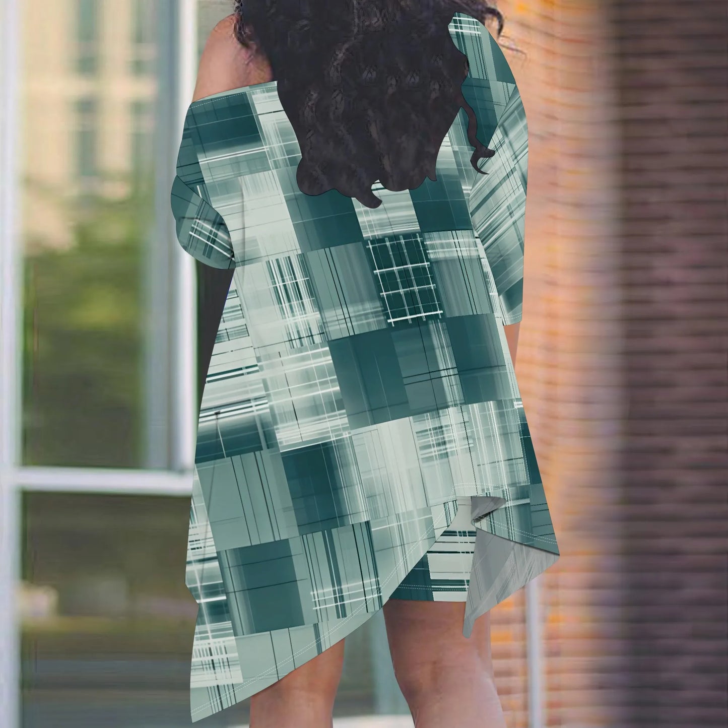 Asymmetrical Top Shorts 2 Piece Set