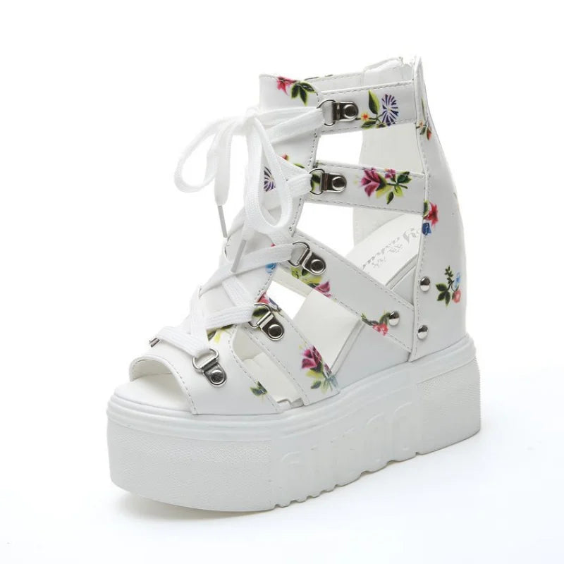 Wedge Platform Open Toe Casual Sandal