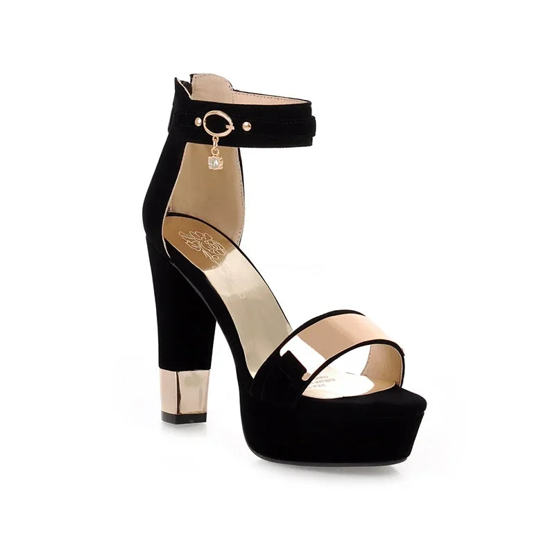 T Top Thick High Heel