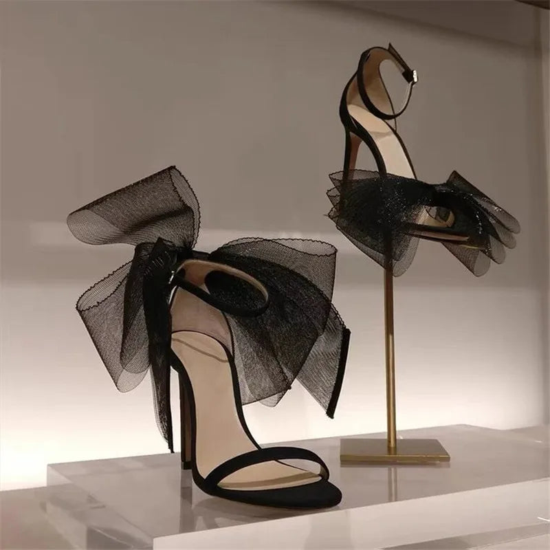 Sexy Big Butterfly-Knot Stiletto High Heels