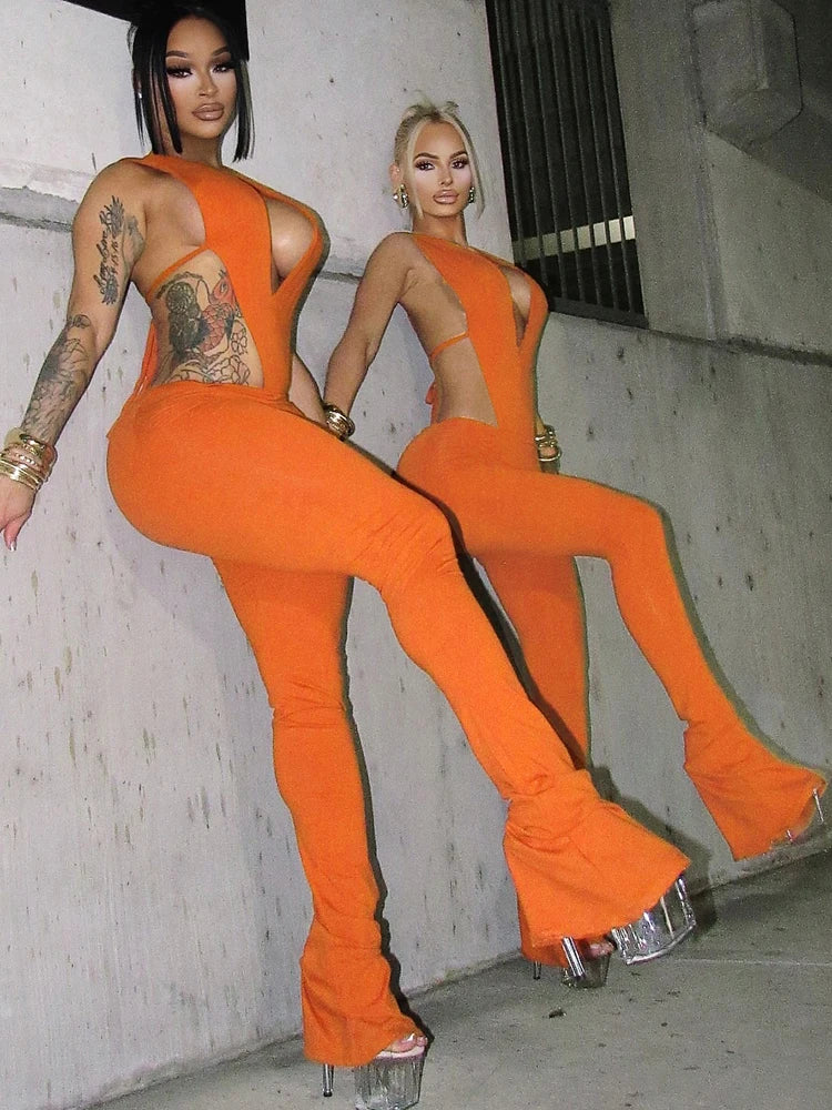 2 Piece Bodysuit & Leggings Set