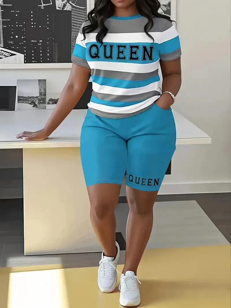 Queen 2 Piece Short Set