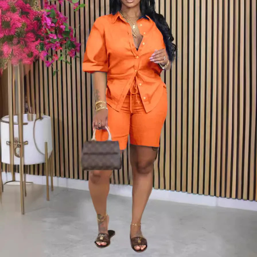 Elegant Summer Two Piece Set